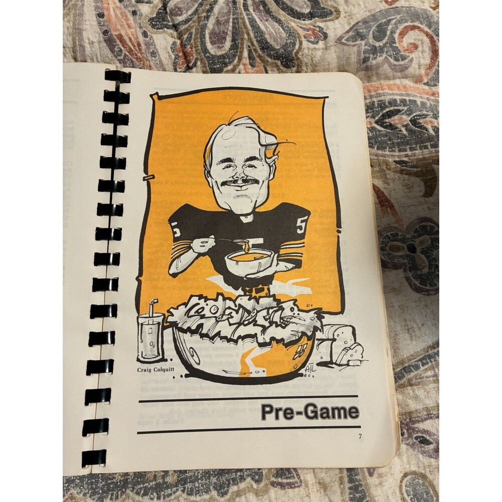 The Super Steeler Cookbook NFL Pittsburgh Steelers Cook Book 1982 Vintage - Picture 5 of 13